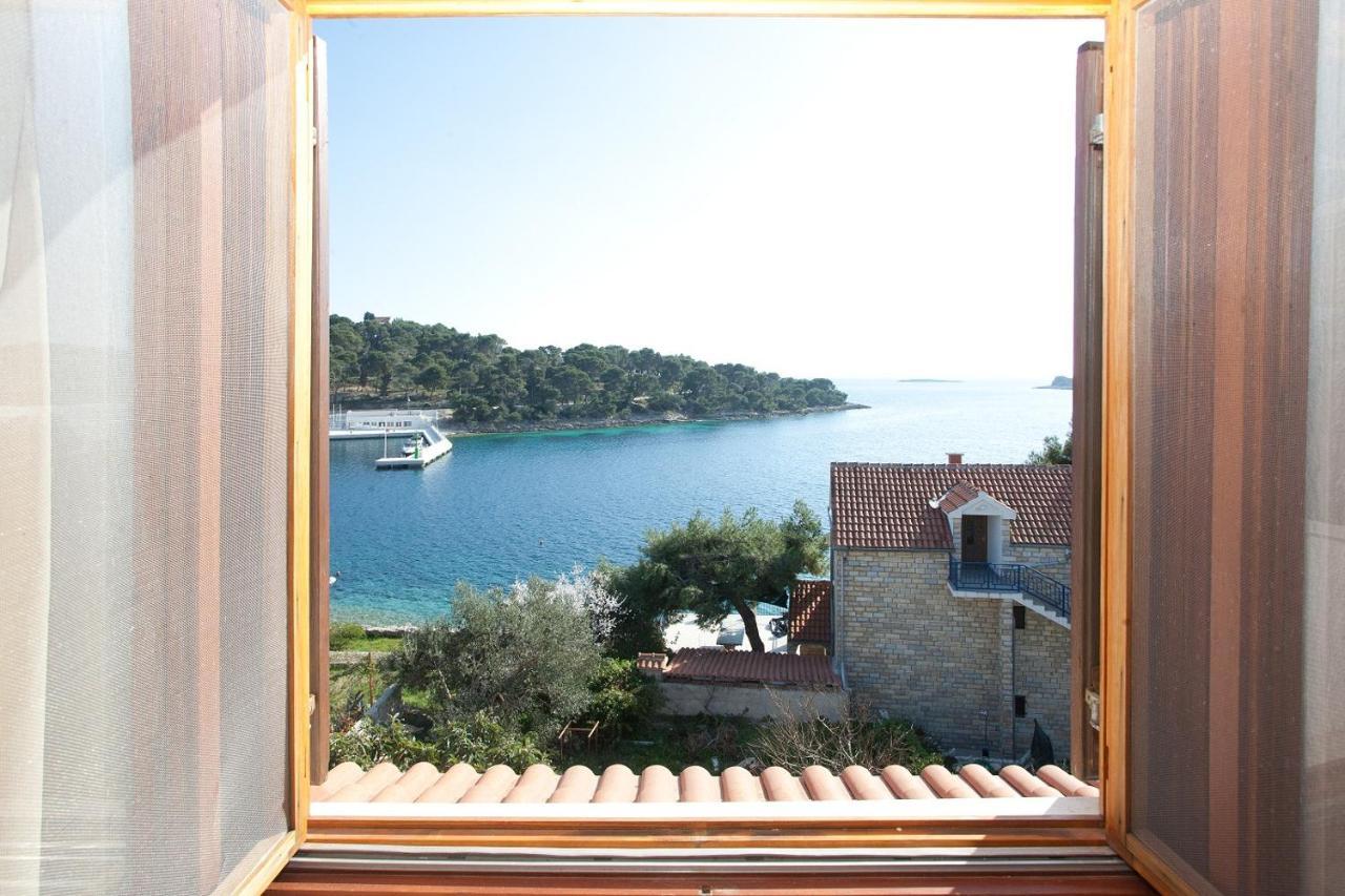 Golden view luxury apartment Maslinica Extérieur photo